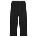 Olaf Regular Pleated Bukser Sort