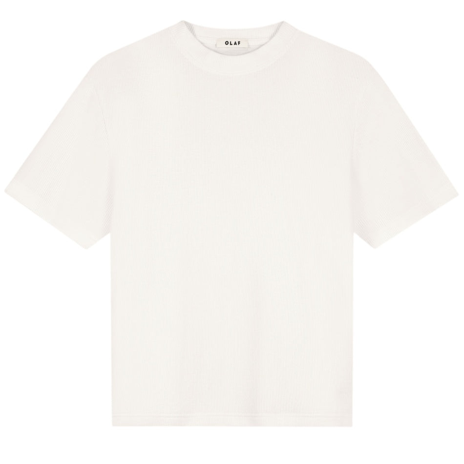 Olaf Ribbet T-shirt Hvid
