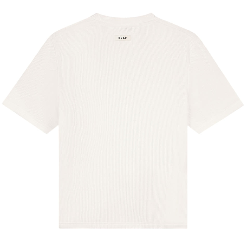 Olaf Ribbet T-shirt Hvid