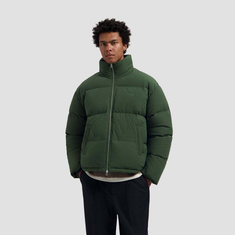 Olaf Ripstop Puffer Grøn