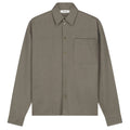 Olaf Textured Boxy Skjorte Brun