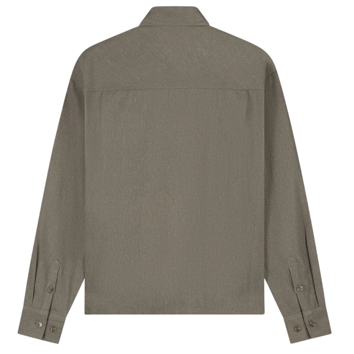 Olaf Textured Boxy Skjorte Brun