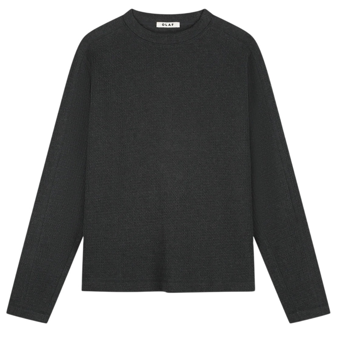 Olaf Waffle Sweater Antracit