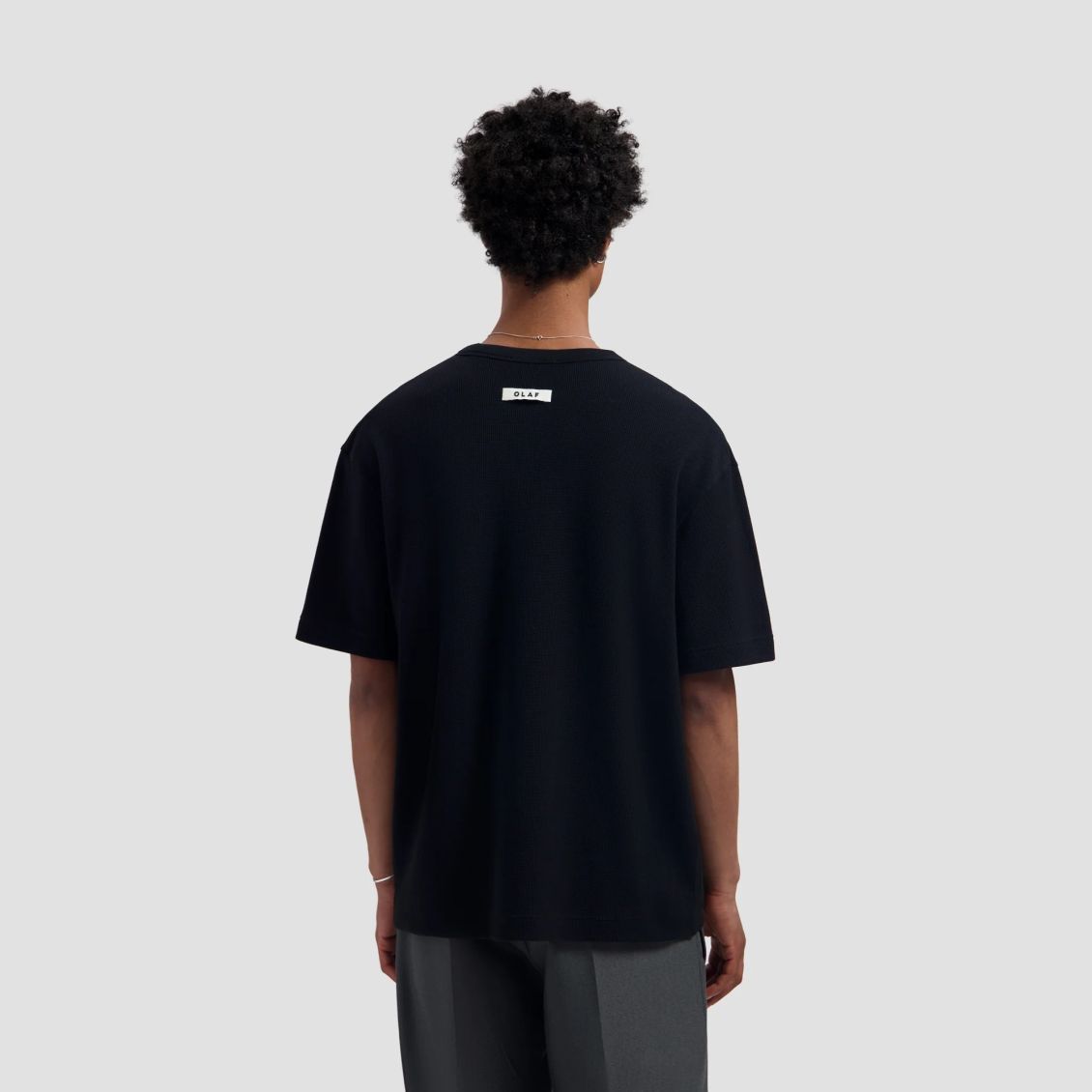 Olaf Waffle T-shirt Sort