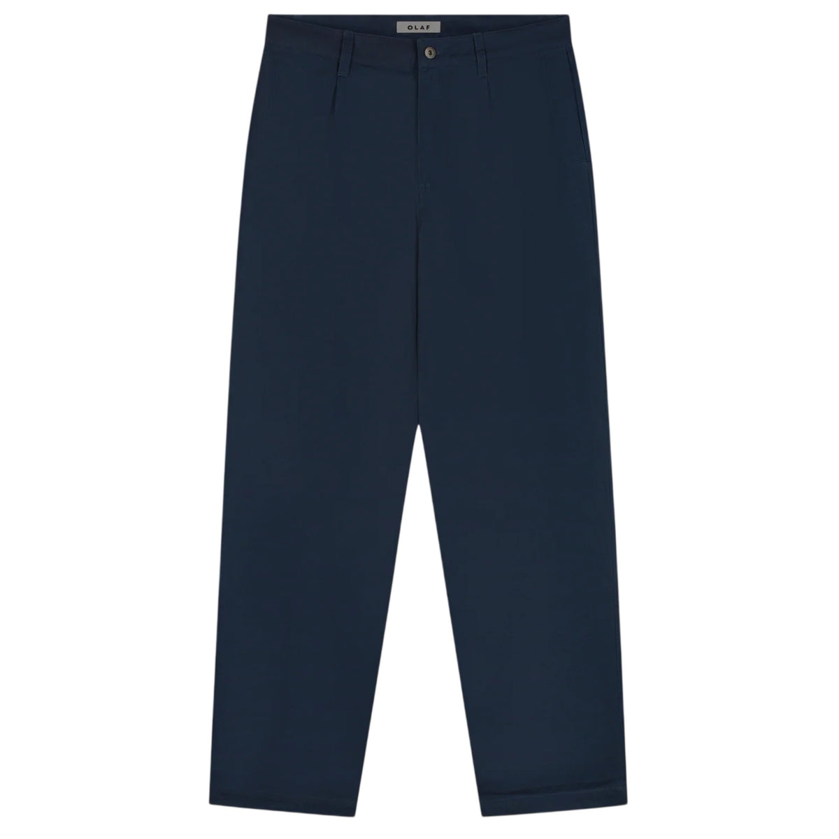 Olaf Washed Barrel Leg Bukser Navy