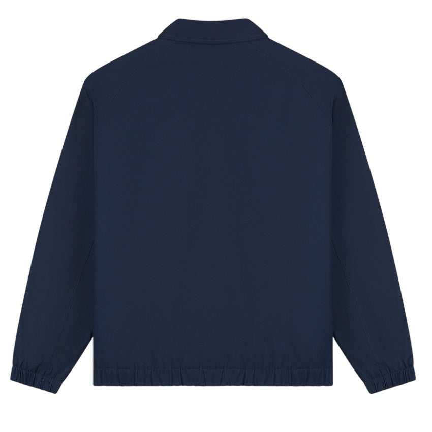 Olaf Washed Coach Jacket Navy