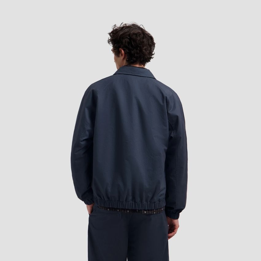 Olaf Washed Coach Jacket Navy