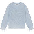 Olaf Washed Knitted Essential Sweater Lyseblå