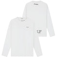 Olaf Western Logo Langærmet T-shirt Hvid