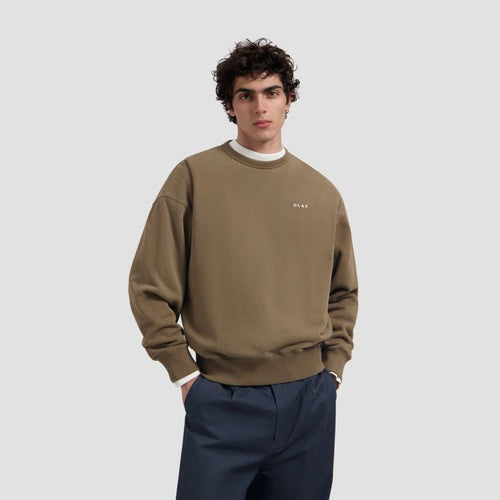 Olaf Western Logo Sweater Brun