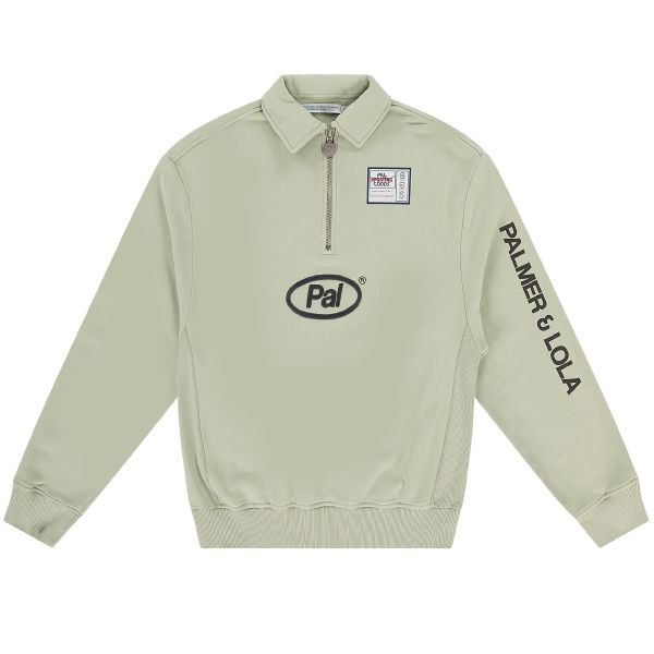 PAL Sporting Goods Collection Half Zip Sweater Licht Groen