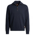 Parajumpers Caldonazzo Strikket Half Zip Sweater Marineblå