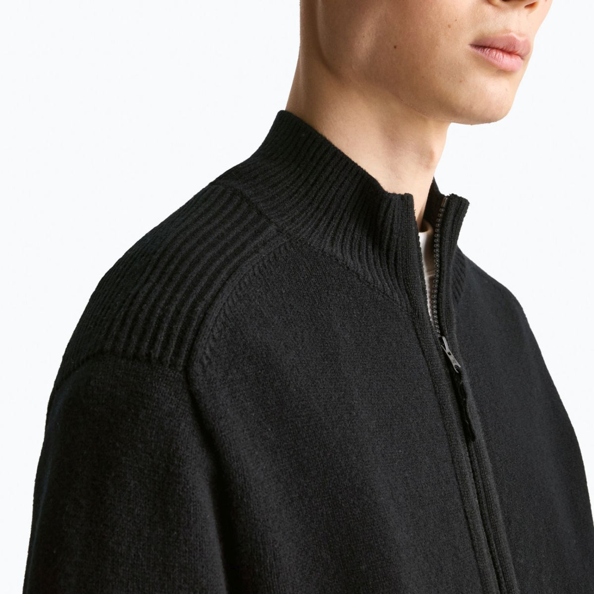 Parajumpers Levico Strikket Vest Sort