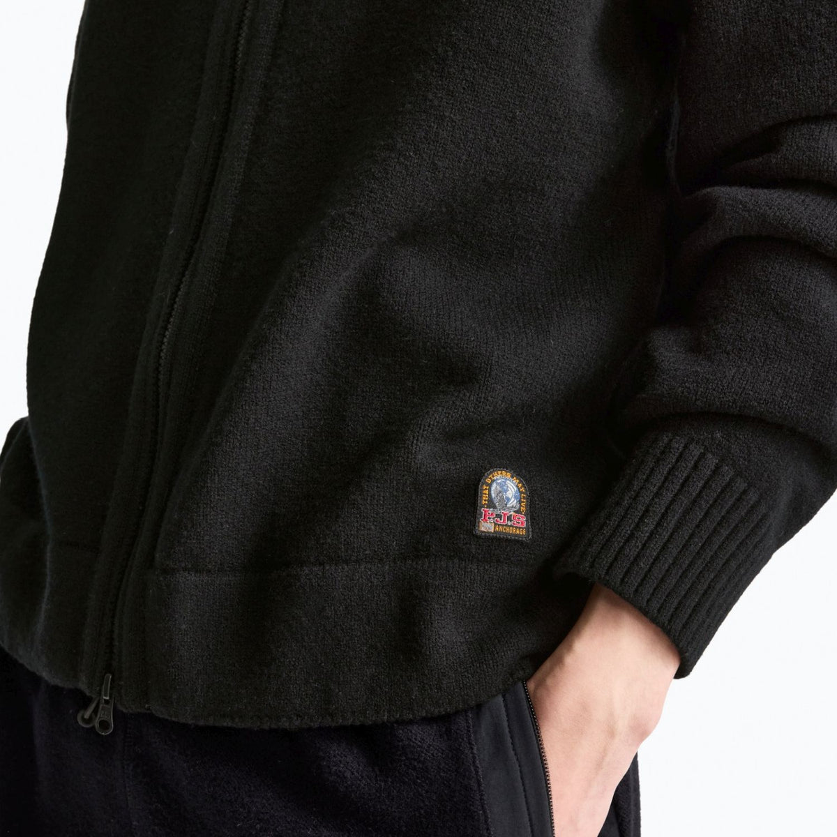 Parajumpers Levico Strikket Vest Sort