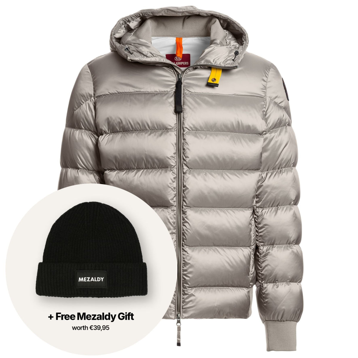 Parajumpers Pharrell Puffer Lysegrå