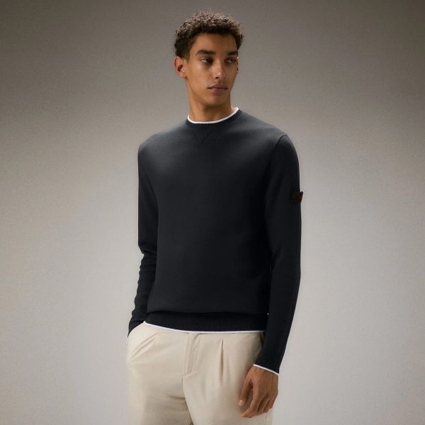 Peuterey Rubjerg Knit Sweater Navy