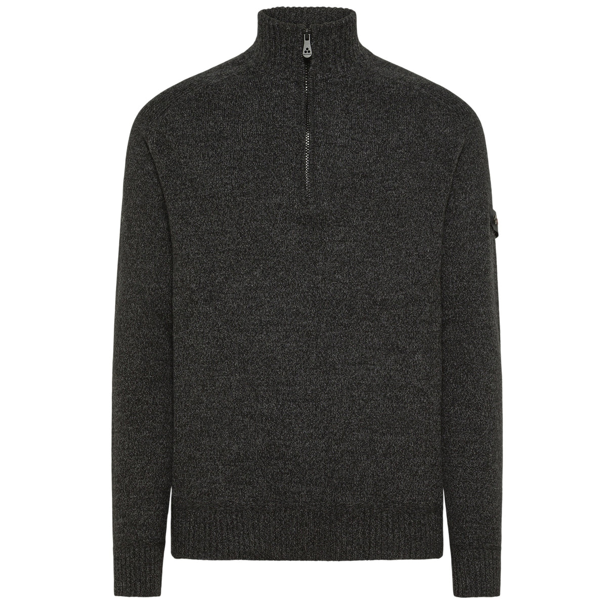 Peuterey Braille Sweater med lynlås Sort