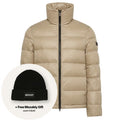 Peuterey Keke Linear Puffer Beige