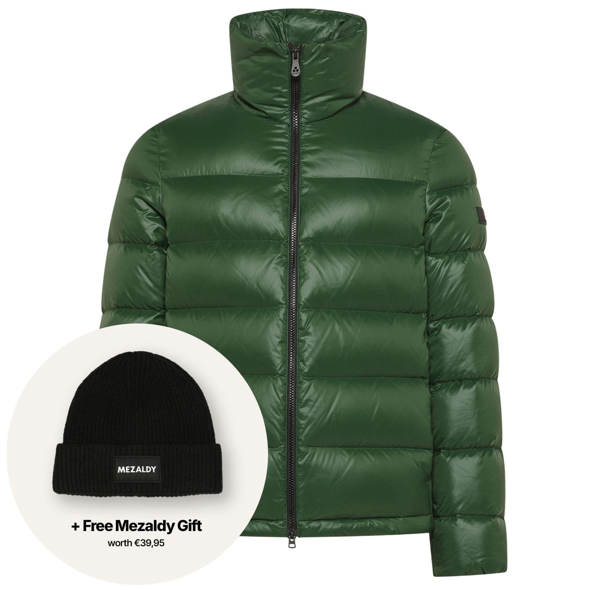 Peuterey Keke Linear Puffer Grøn
