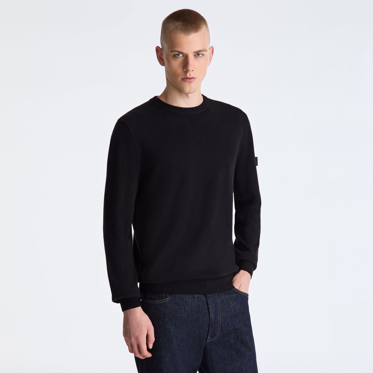 Peuterey Marlon Strikket Pullover Sort