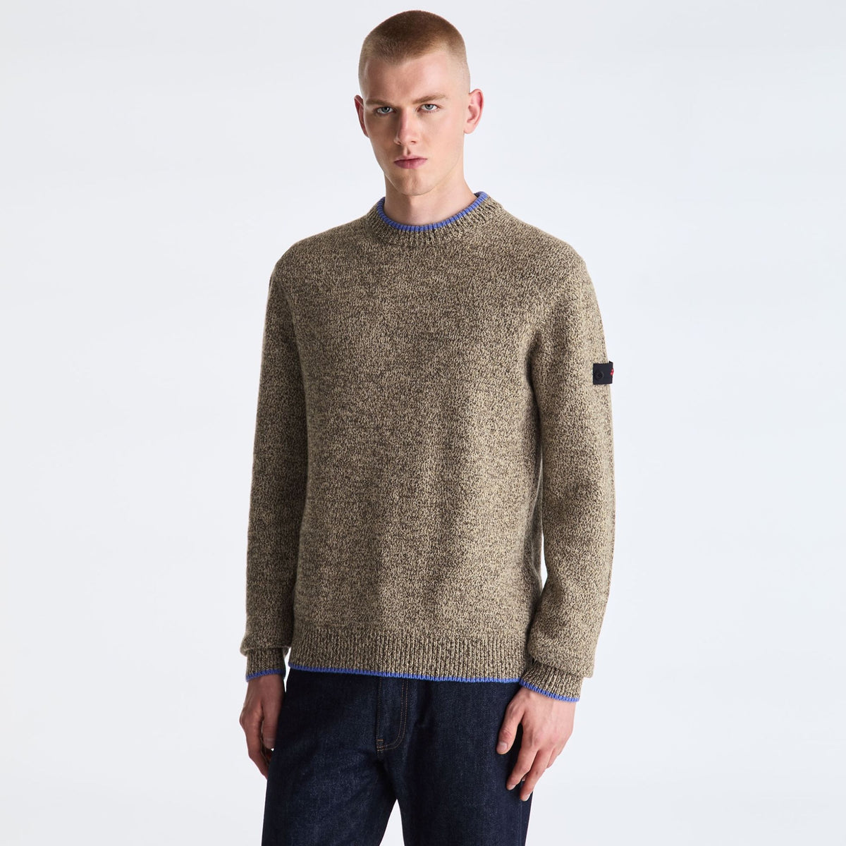 Peuterey Muphrid Contrasted Sweater Brun