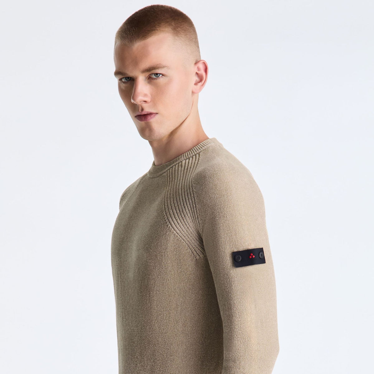 Peuterey Sironi Chenille Sweater Beige