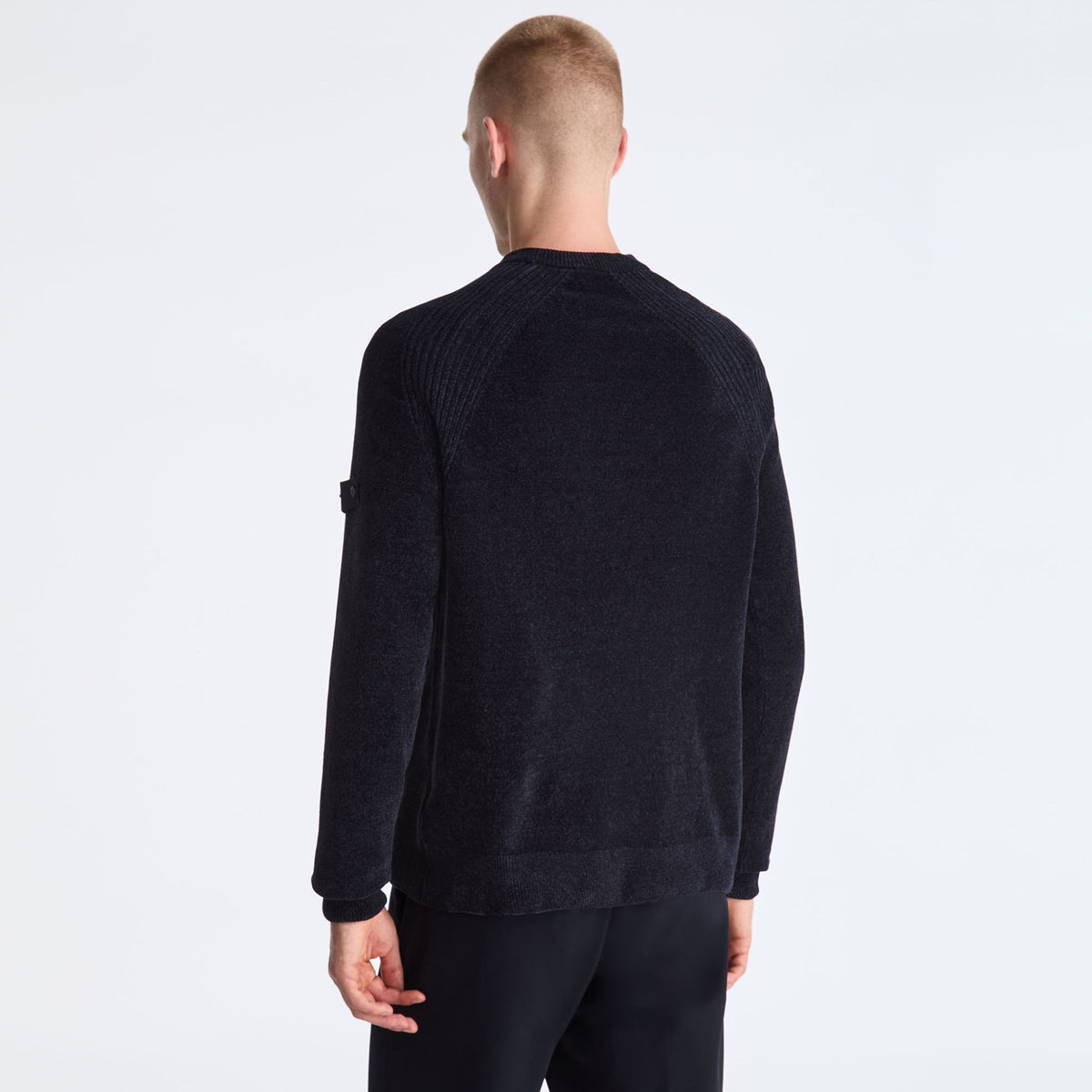 Peuterey Sironi Chenille Sweater Navy