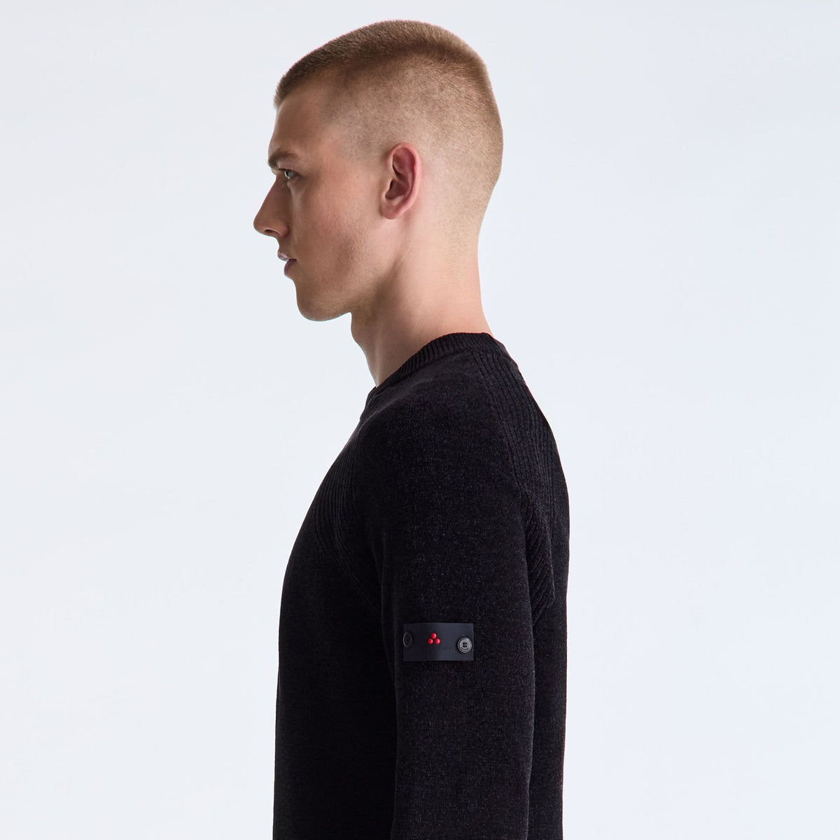Peuterey Sironi Chenille Sweater Sort