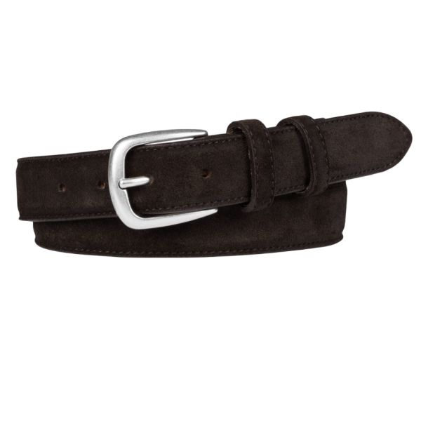 Profuomo Suede Riem Bruin