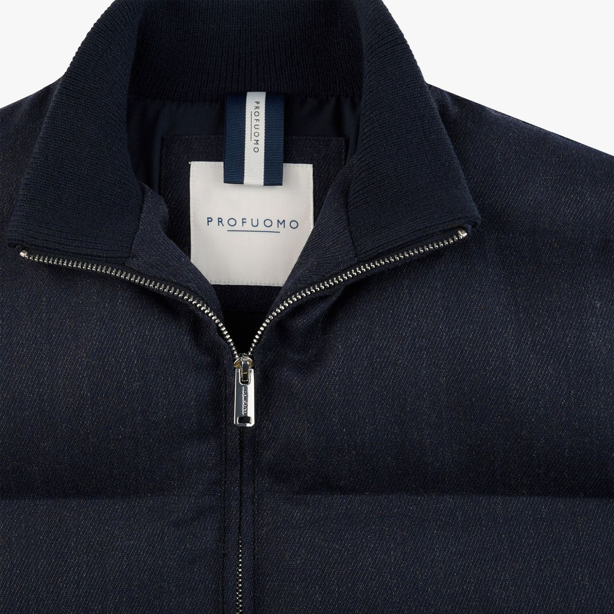Profuomo Bomber Mouline Jakke Navy