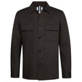Profuomo Strikket Overshirt Mørkebrun
