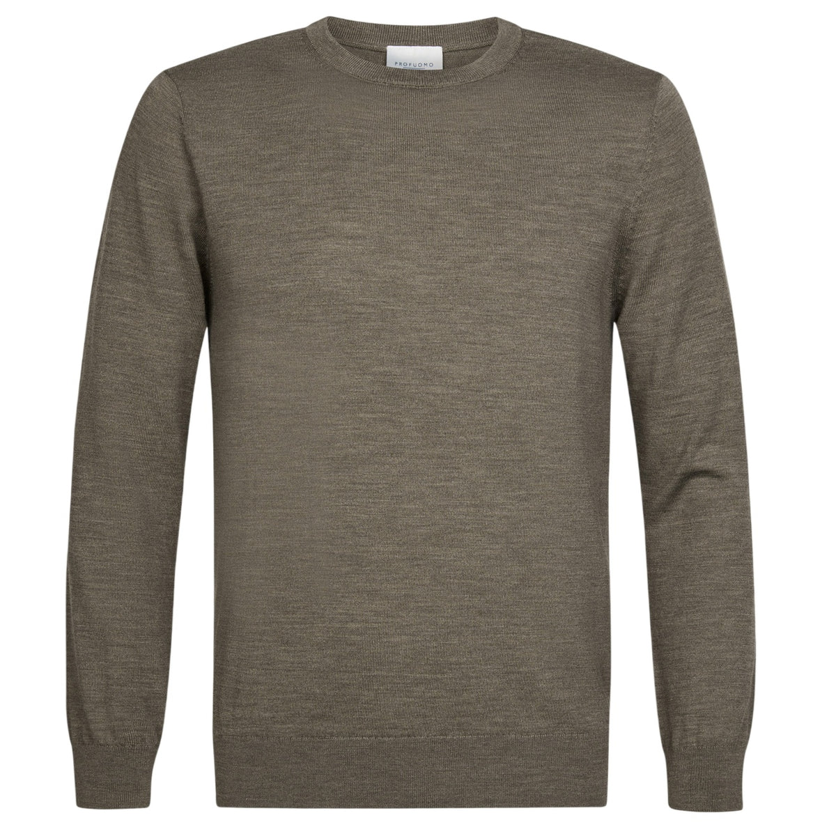 Profuomo Strikket Pullover Sweater Brun