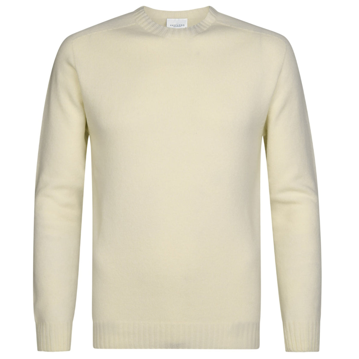 Profuomo strikket pullover sweater off-white