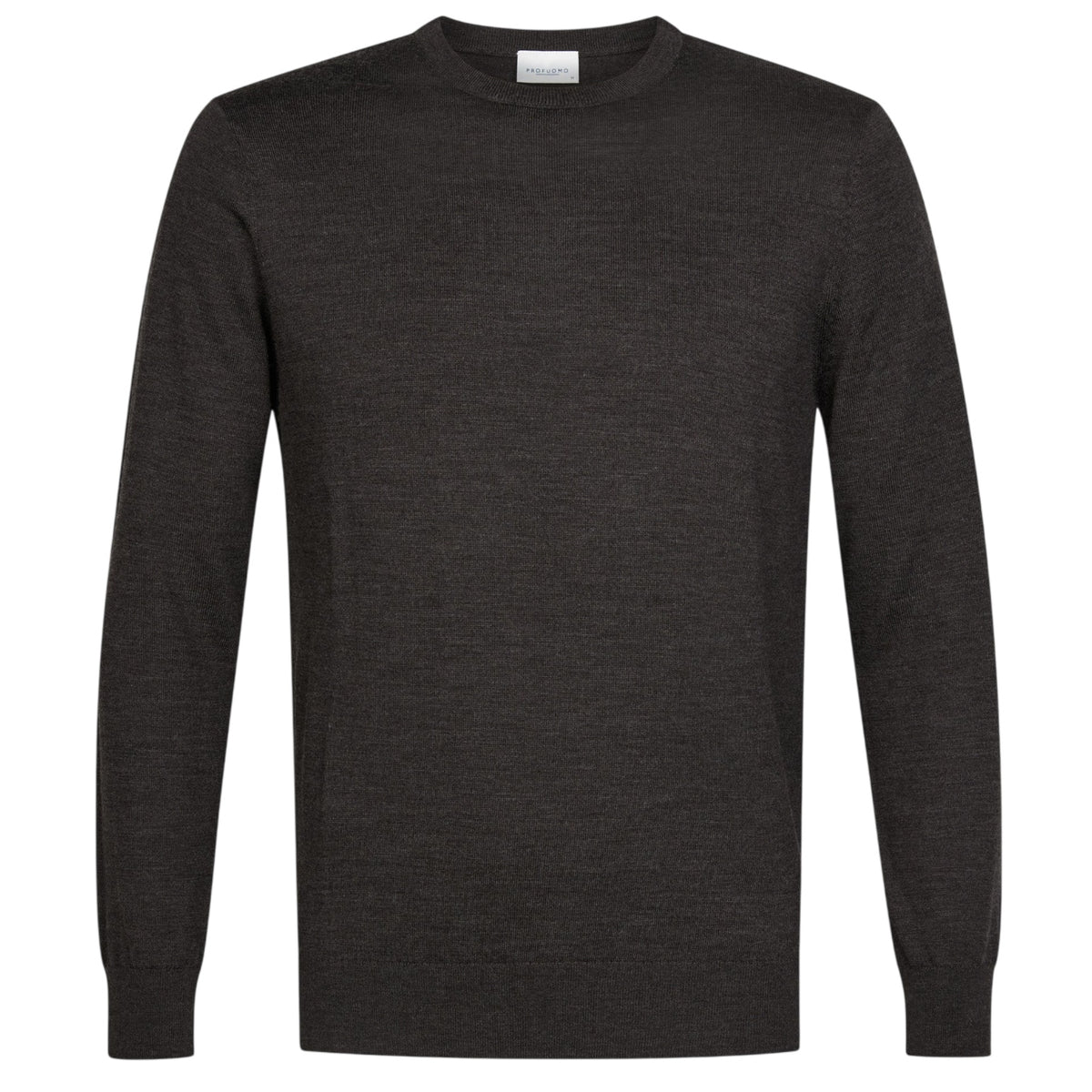 Profuomo Strikket Pullover Sweater Brun