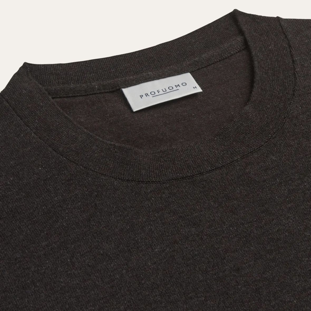 Profuomo Luxury Sweater Mørkebrun