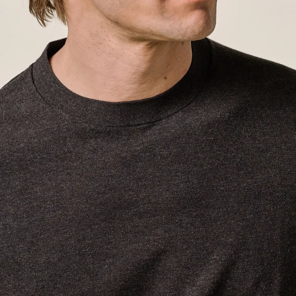 Profuomo Luxury Sweater Mørkebrun
