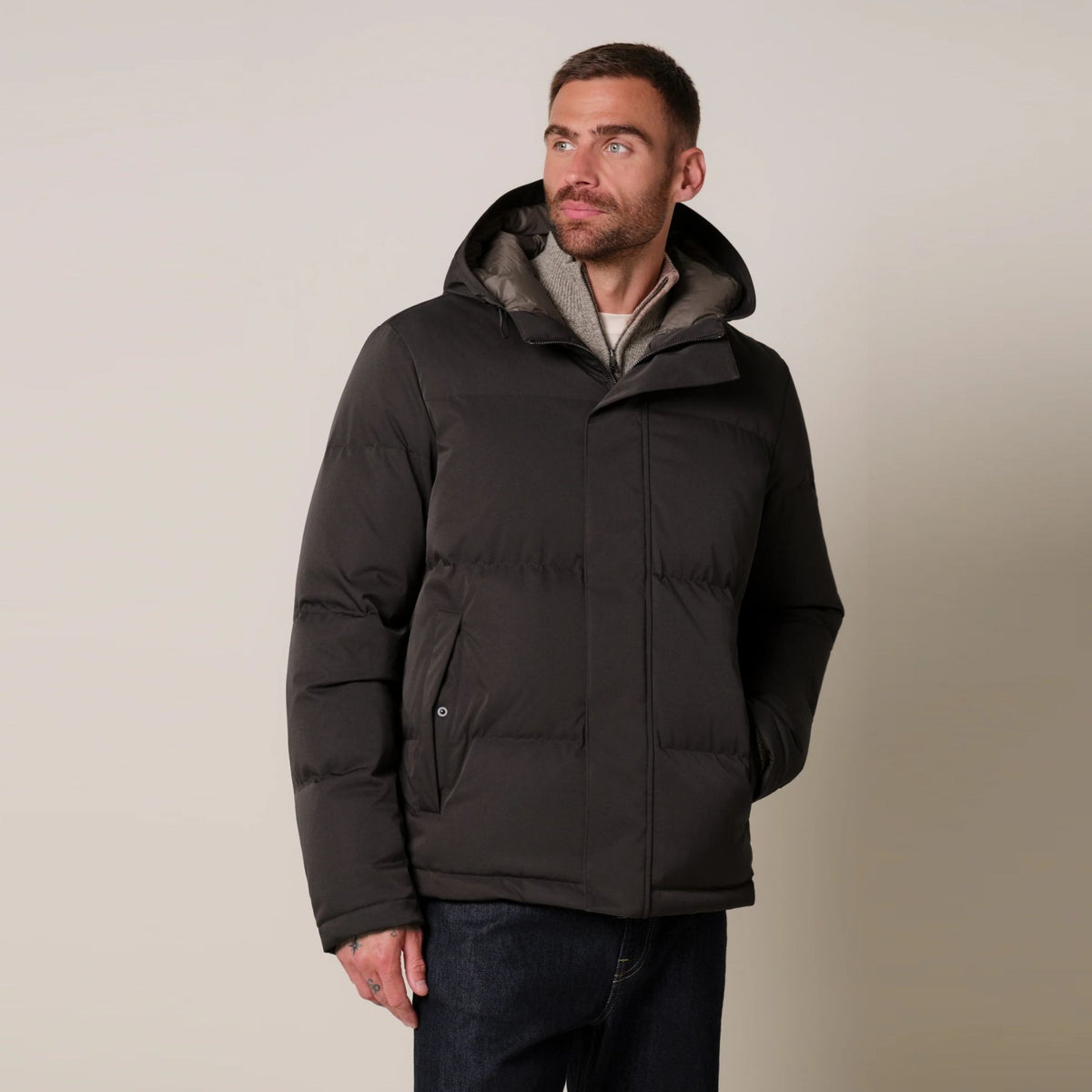Profuomo Magnet Parka Brun