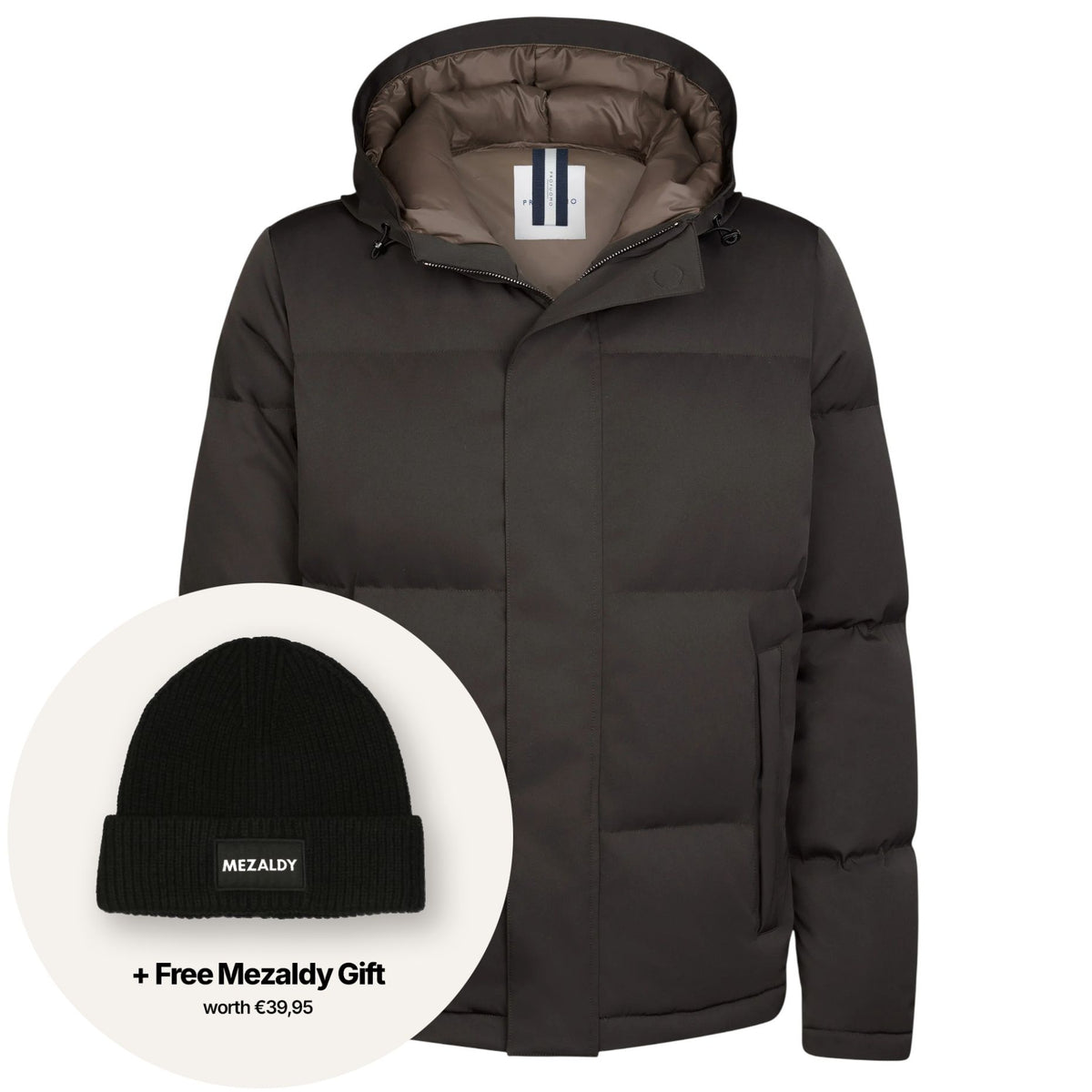 Profuomo Magnet Parka Brun