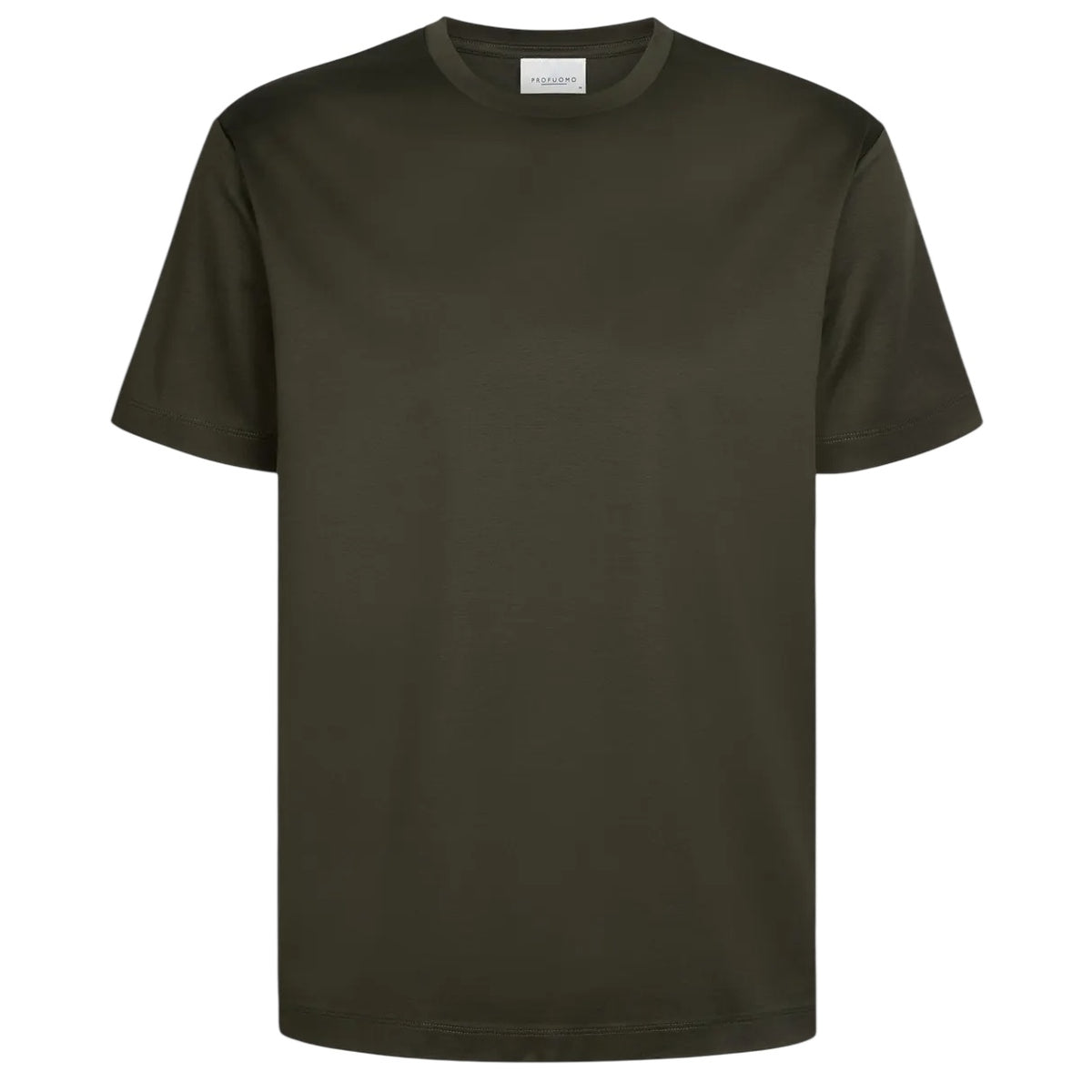 Profuomo Pima Cotton T-shirt Mørkegrøn