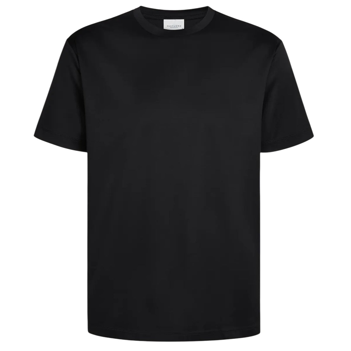 Profuomo Pima Cotton T-shirt Sort