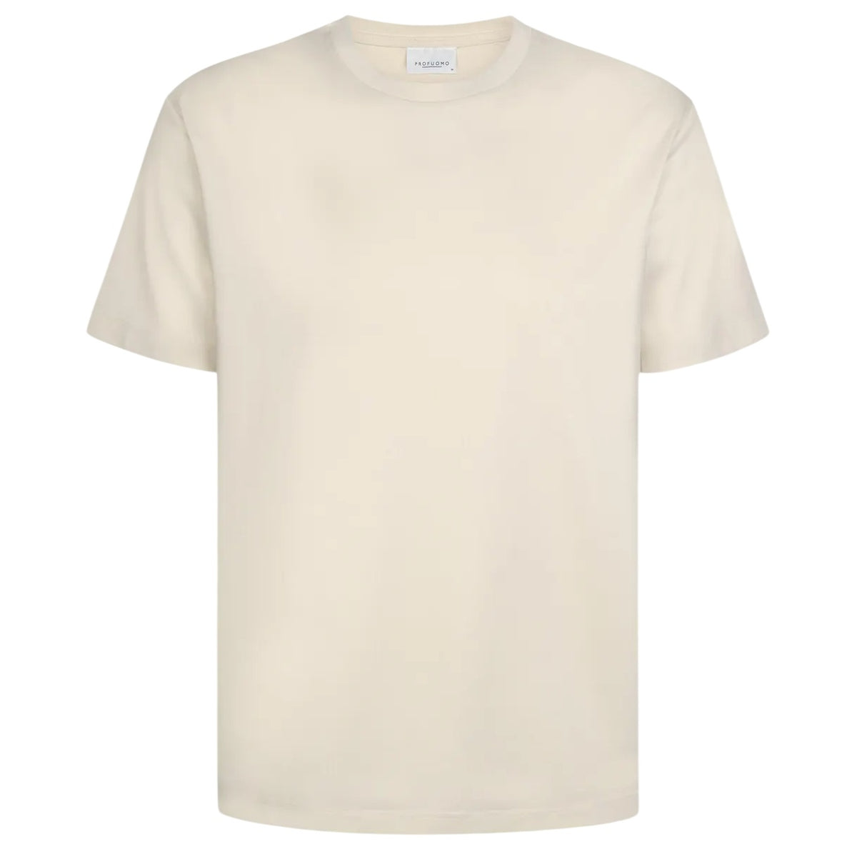 Profuomo Pima Cotton T-shirt Off White