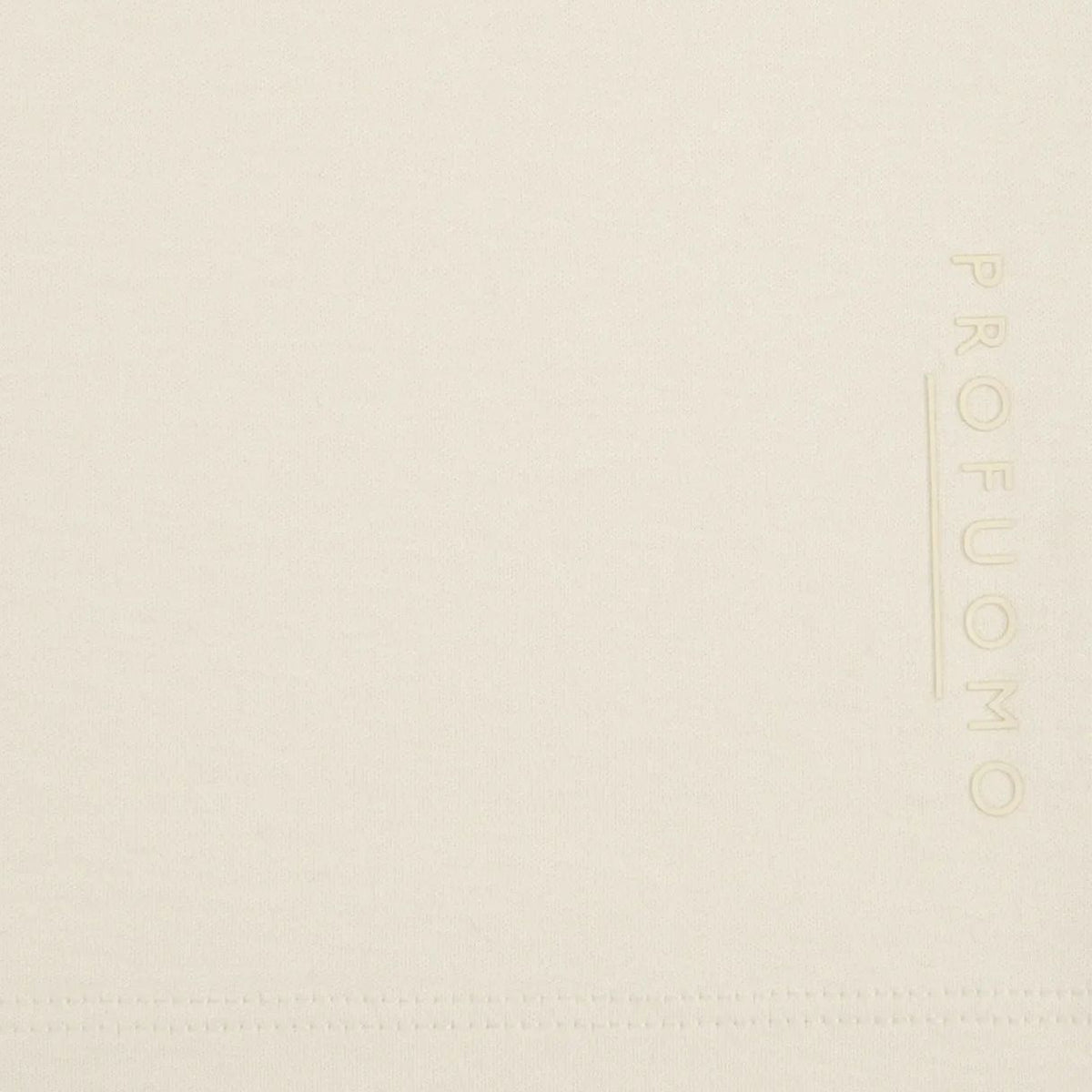 Profuomo Pima Cotton T-shirt Off White