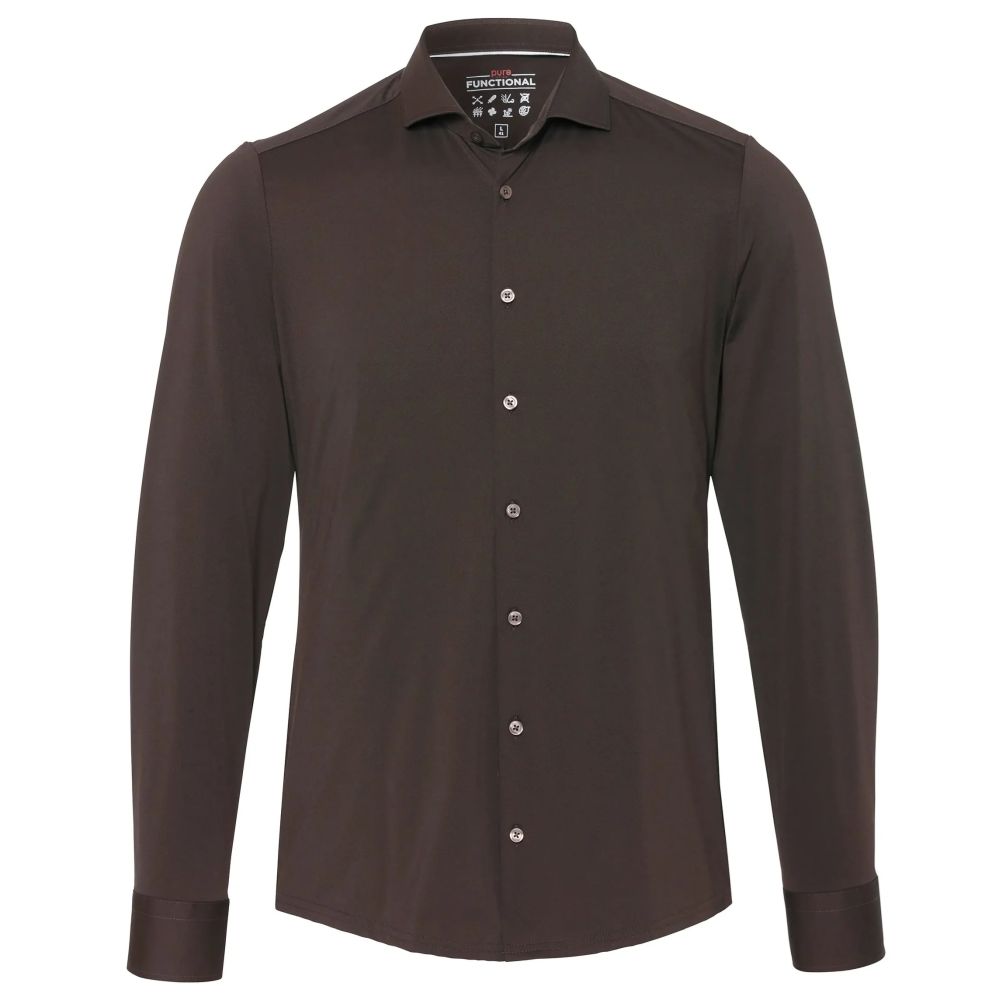 Pure Functional Skjorte Brun