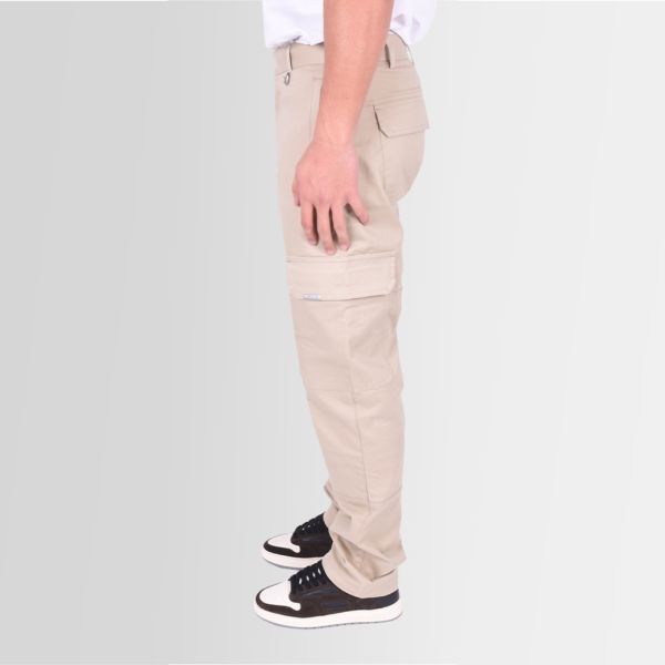 represent cargo broek zand
