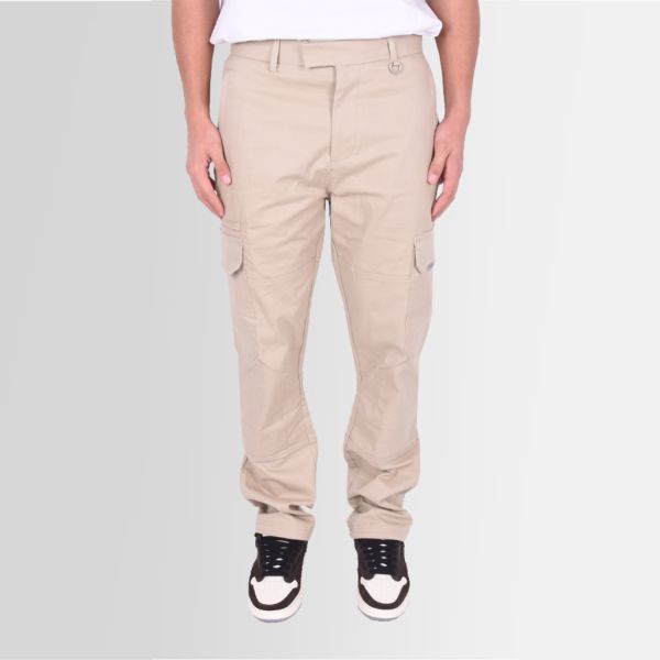 represent cargo broek zand