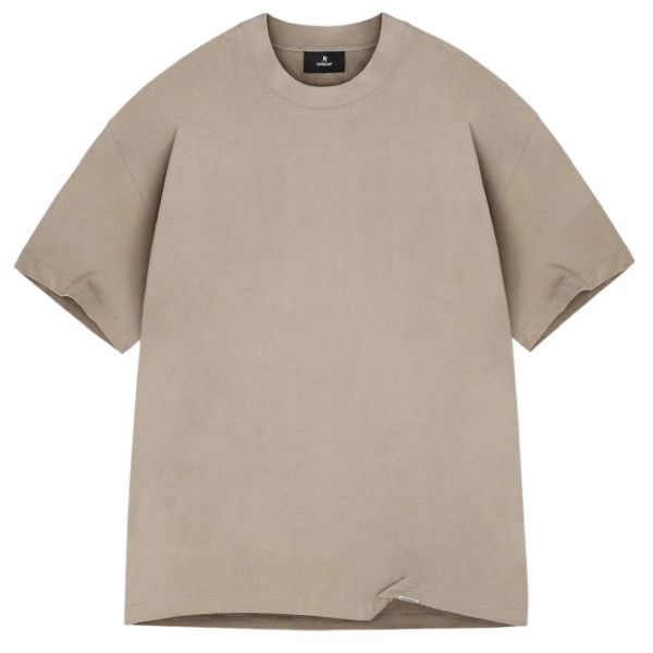 Represent Initial Oversized T-shirt Beige