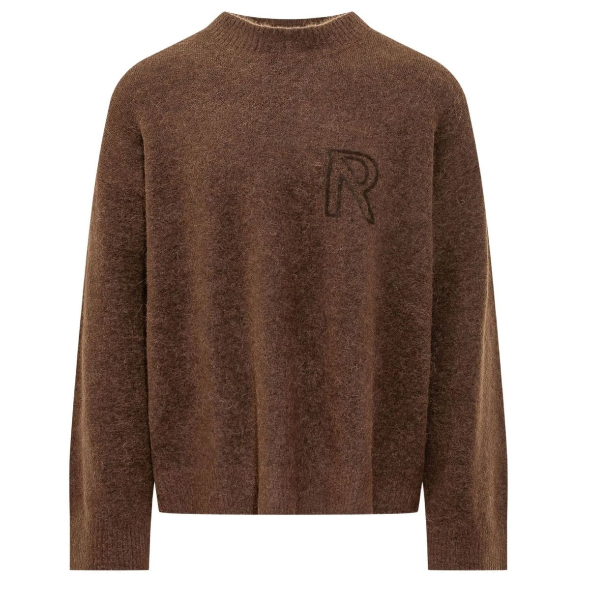 Represent Logo Knit Sweater Brun