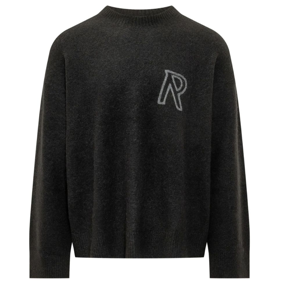 Represent Logo Striktrøje Sort