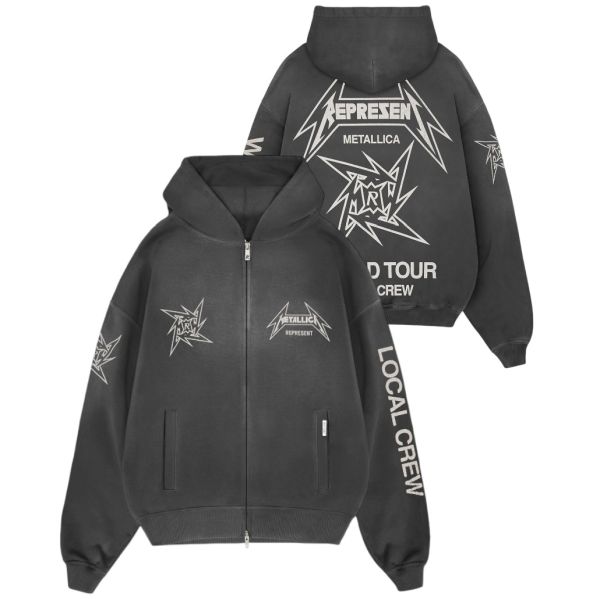Represent Metallica 40 Year Anniversary Vest Zwart
