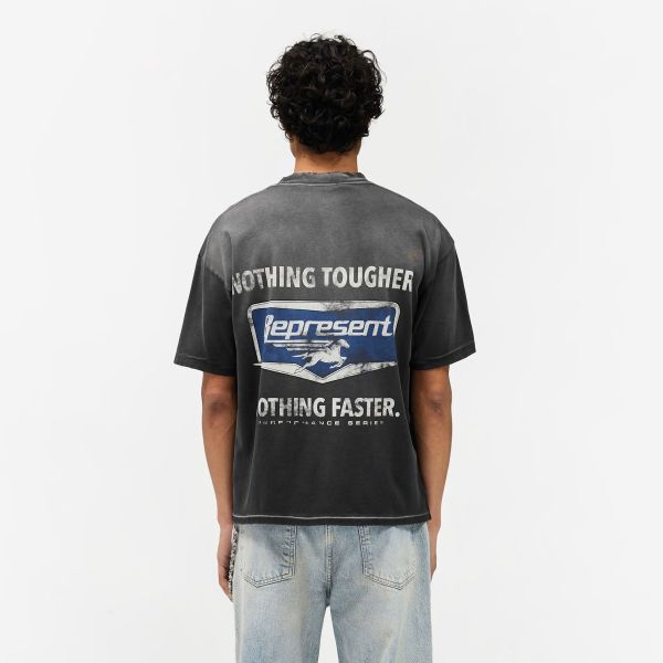 Represent Nothing Faster T-shirt Zwart
